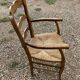 Series of 4 "good woman" mulched chairs