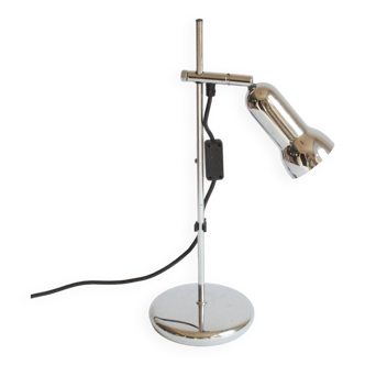 Lampe de bureau chromée par OMI, années 1960