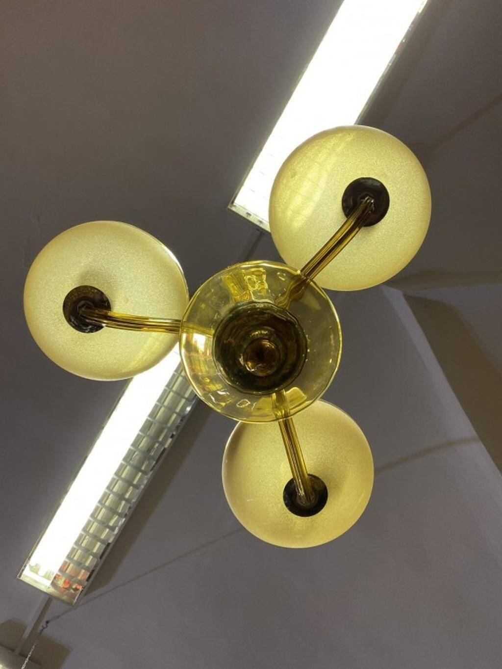 Murano Yellow Lustre