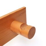 Charlotte Perriand's pine coat rack for Les Arcs, 60s