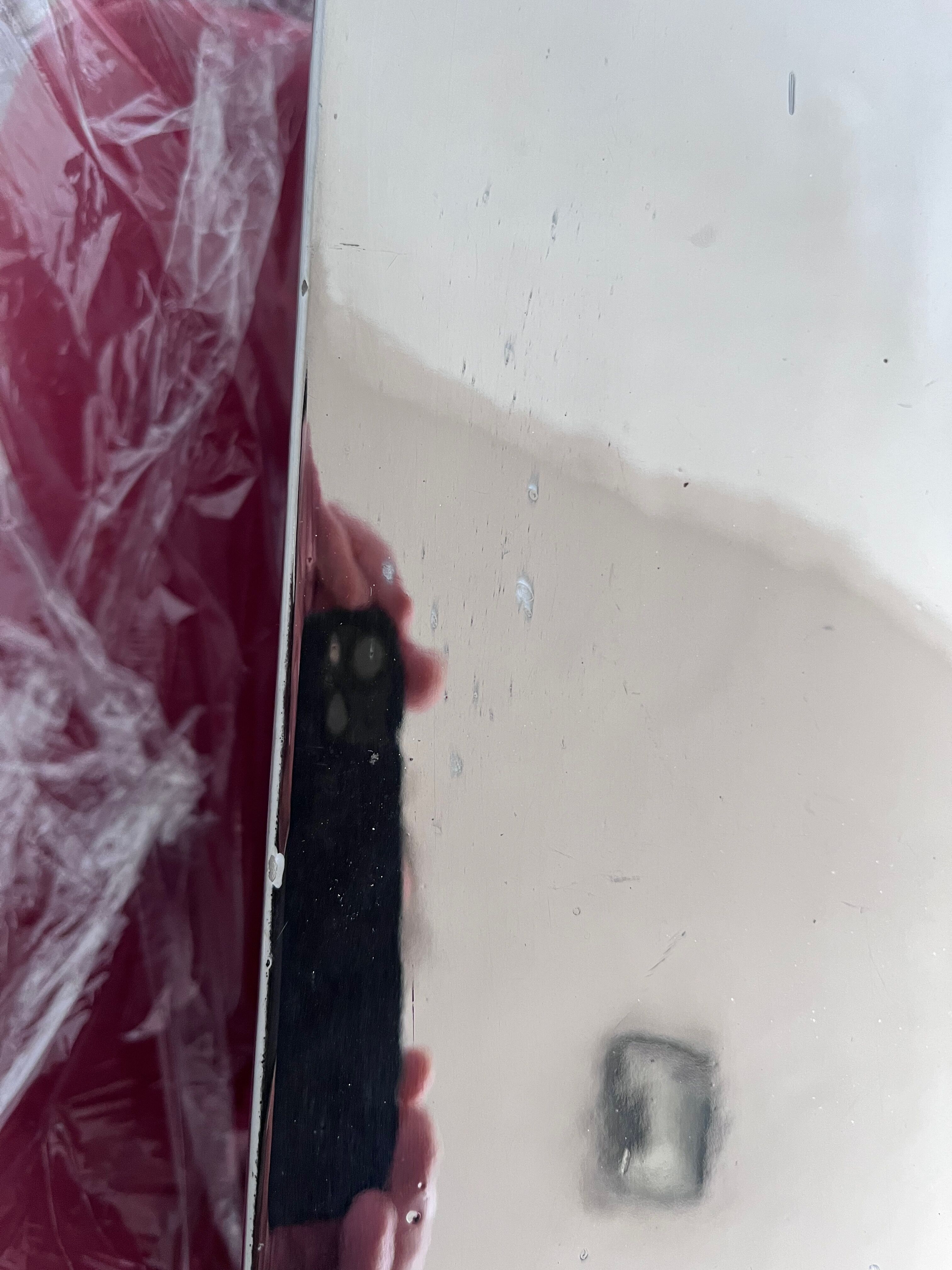 Italian design lamp in chrome ceramic