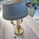 Vintage Bouillotte Lamp in Bronze – Empire/Directoire Style – Signed F.B.
