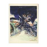 Zao Wou-Ki ( 1920 - 2013 ) Tribute to San Lazzaro, 1975