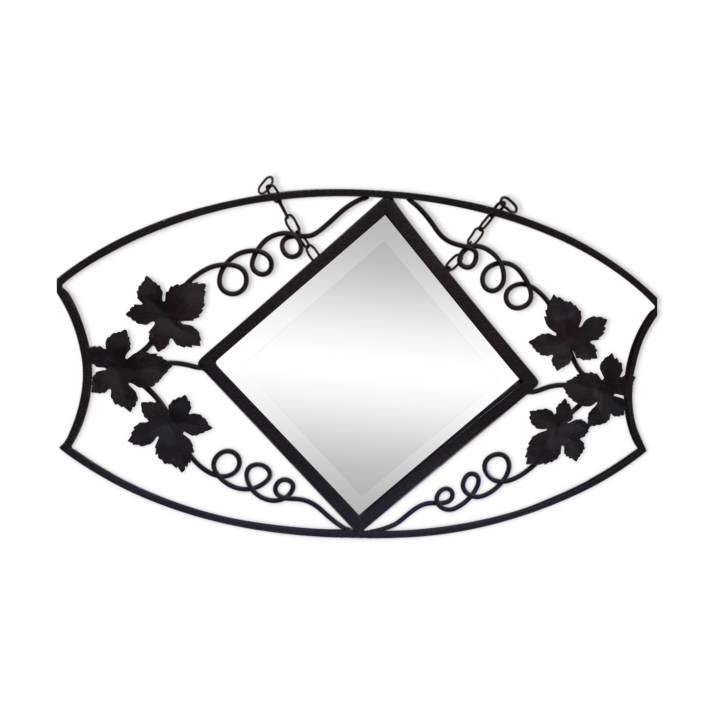 Art Deco style mirror - 40x69cm