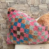 Vintage berber kilim cushion from morocco