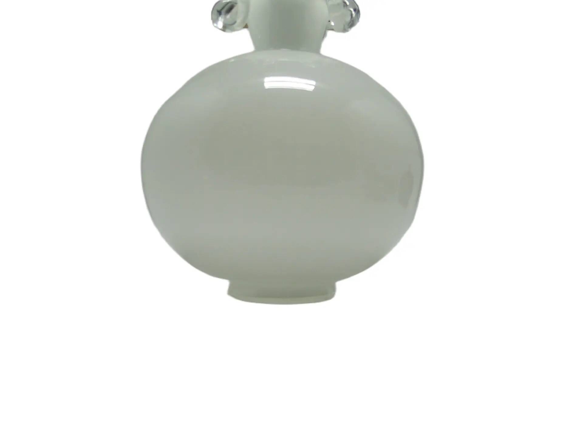 Vase, mid-century modern, glass, Poland, 1970s