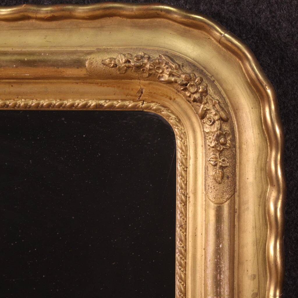 Elegant 19th century tray mirror