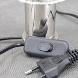 1970s Glass Table Lamp by Kamenicky Senov, Czechoslovakia