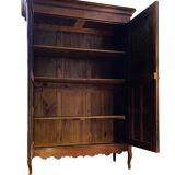 Petite armoire de port en acajou XVIIIe siècle