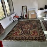 Persian Tabriz rug (one million knots per m2) 1940, wool on cotton weft, 371x250cm
