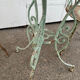 Wrought iron garden furniture 1920