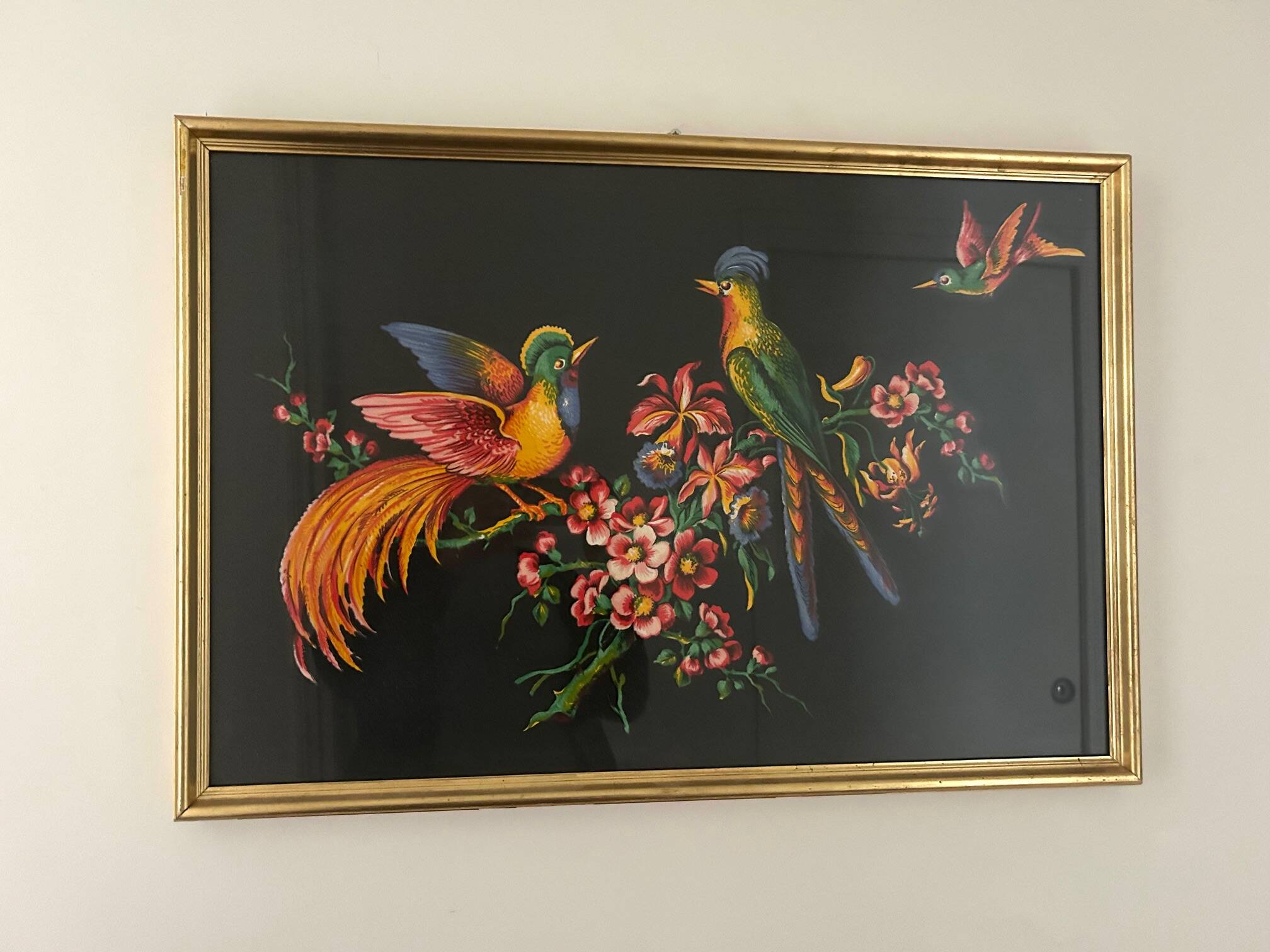bird paintings 1950
