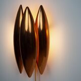 Pair of 2 Danish vintage wall lamps Kastor by Jo Hammerborg, Fog og Morup
