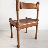 Brutalist Safari Chair 1960's