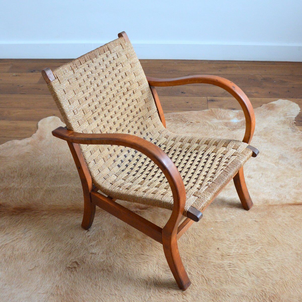 Bauhaus armchair by Erich Dieckmann Art Deco 1920 / 1930s