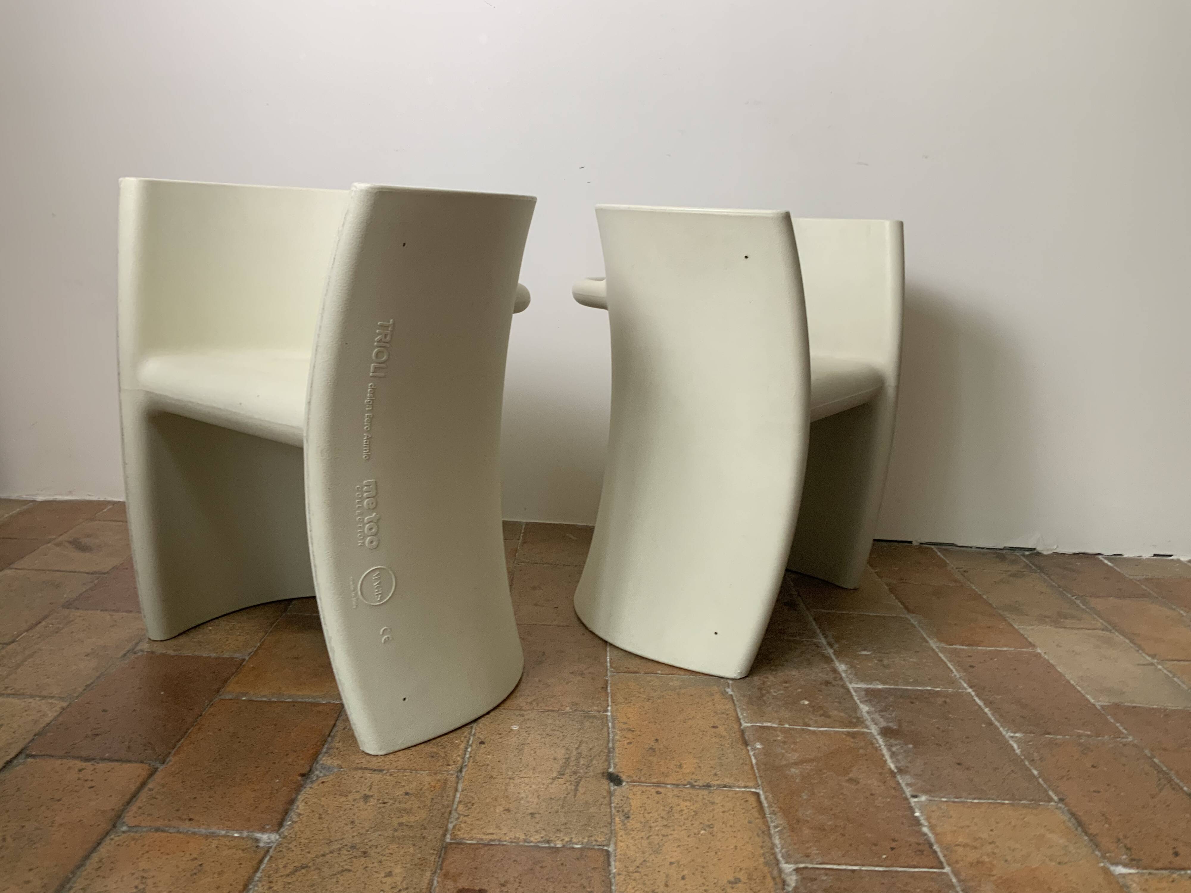 Pair of Tripoli chairs Italy
