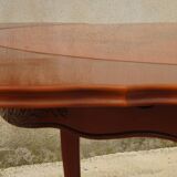 Oval table, Regency style, integrated extensions