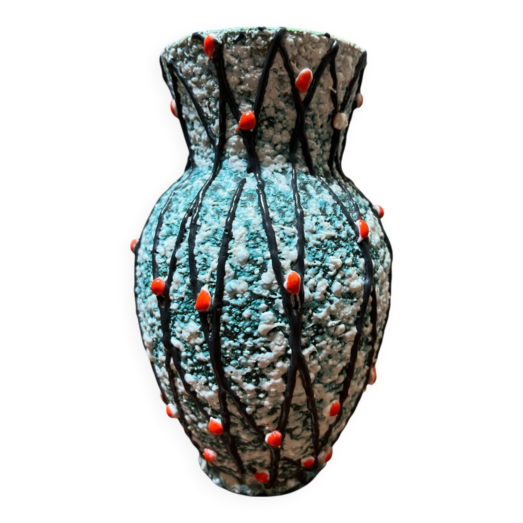 Terracotta vase