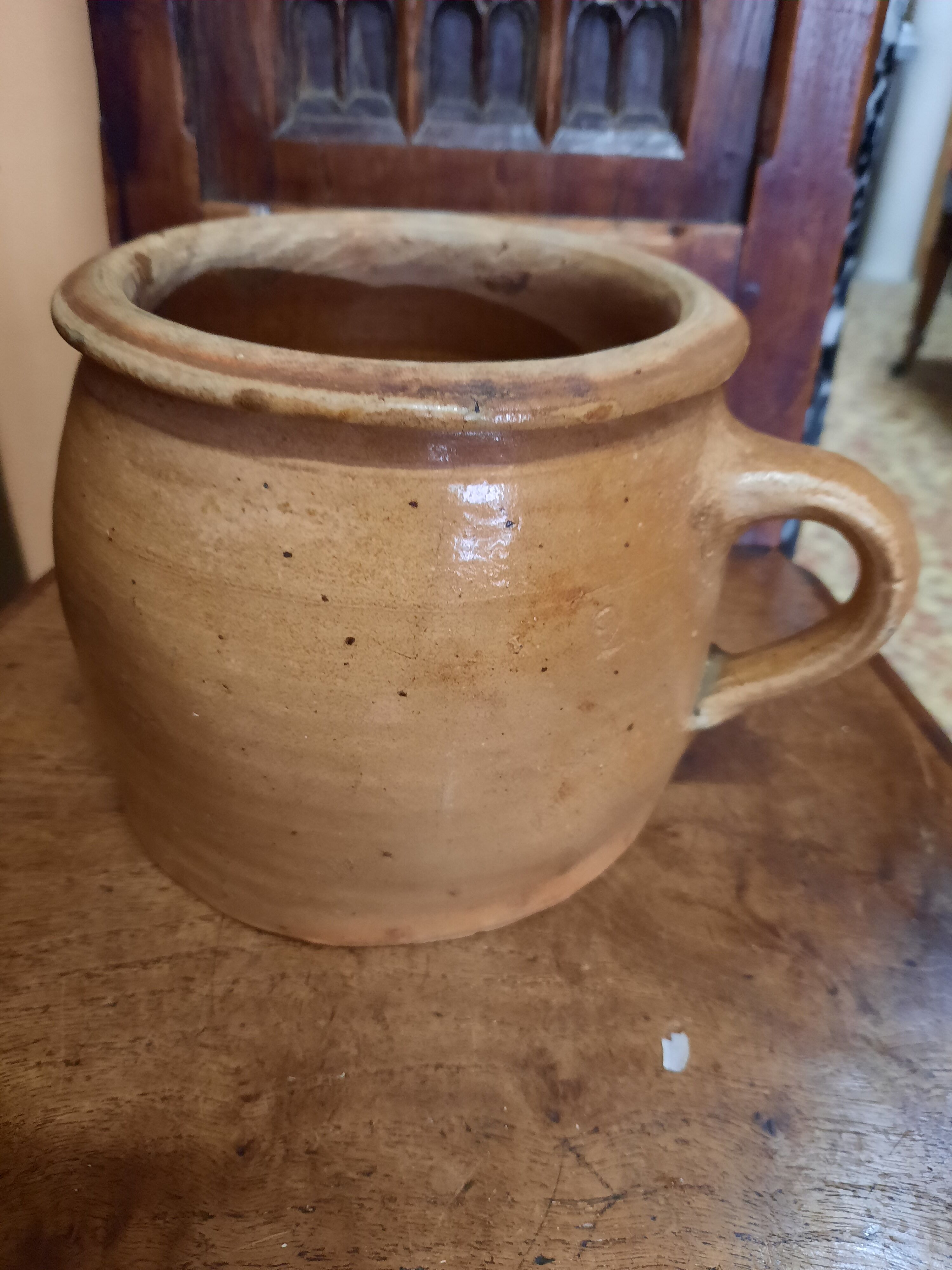 Old sandstone pot