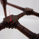 Antique wooden stool - Art Nouveau style