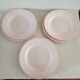 Lot de 9 assiettes terre de fer