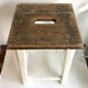 Tabouret en bois
