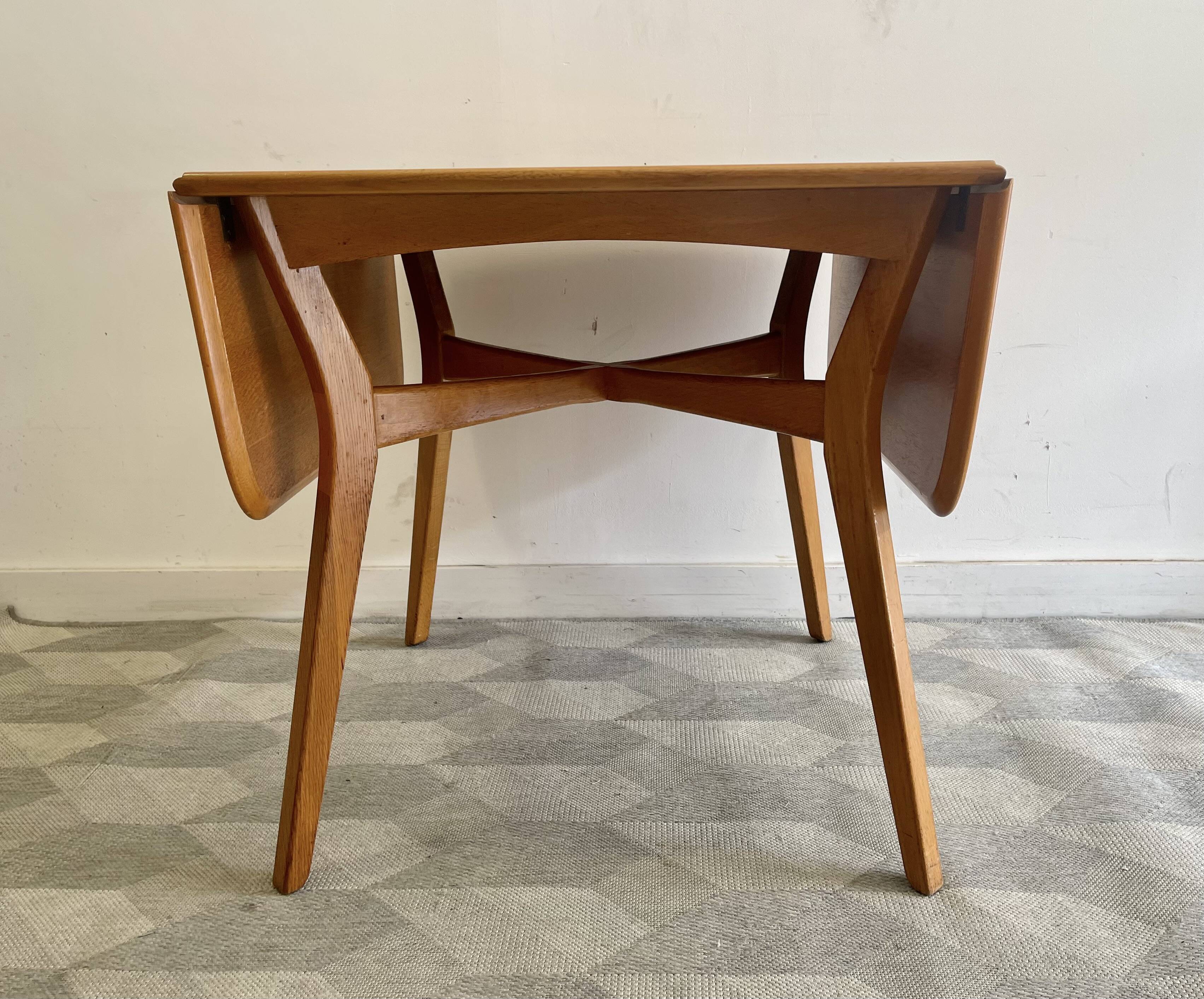 Vintage g plan drop leaf dining table