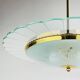 Vintage chandelier attributed to Pietro Chiesa for Fontana Arte, Italy, 1940s.