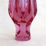 Small vintage faceted vase