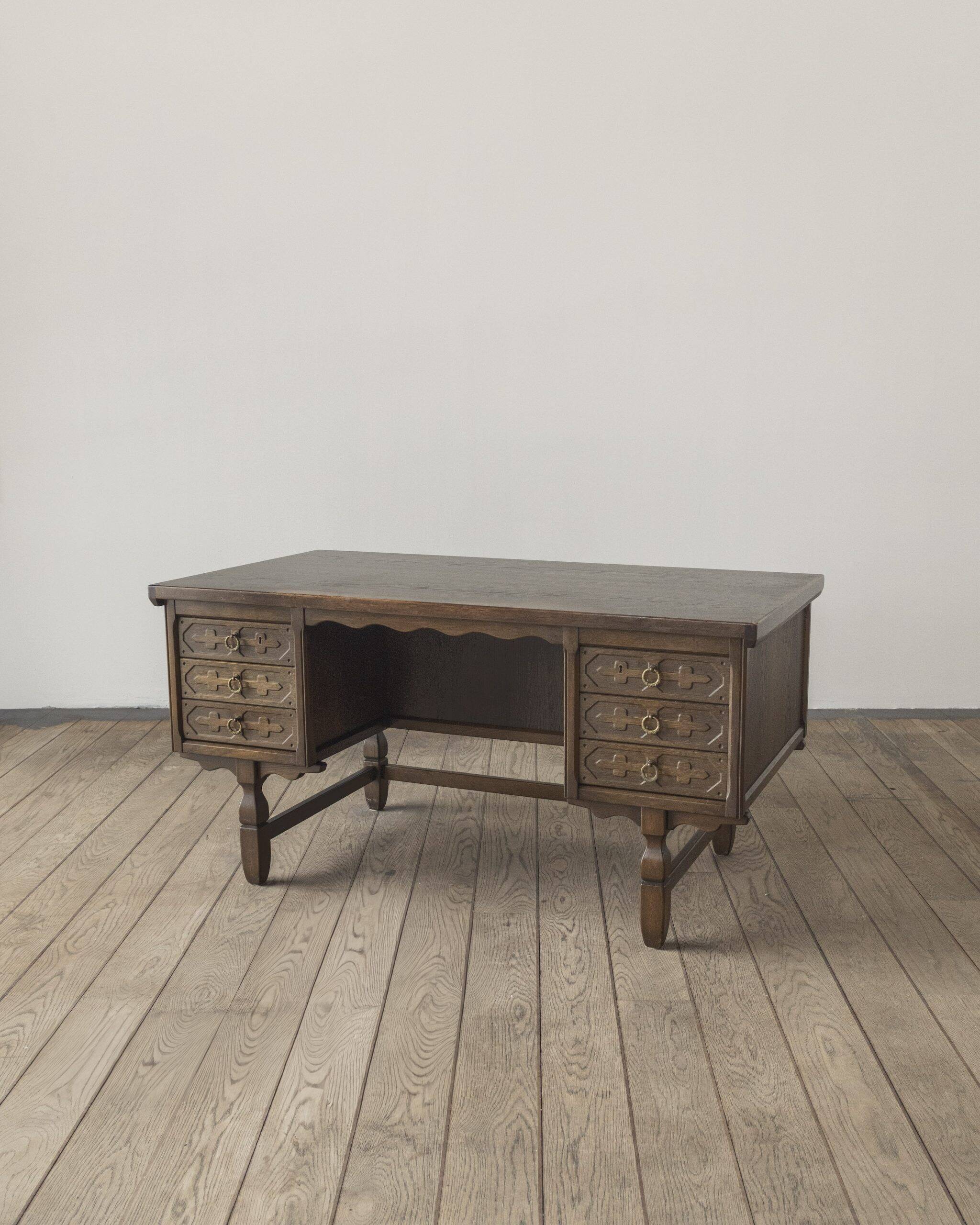 Bureau par Henning Kjaernulf, vers 1960, Danemark