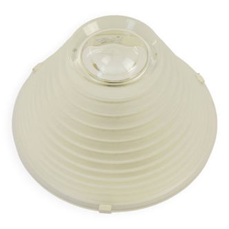 Angelo Mangiarotti wall/ceiling light, model: Egina. Diameter 30cm.