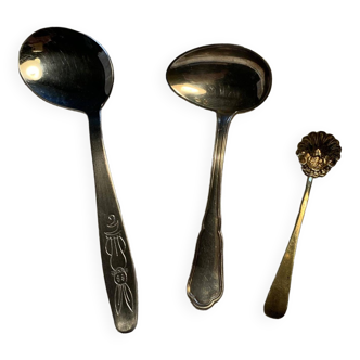 Set of 3 small spoons