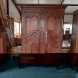 Wardrobe Louis XV merisier