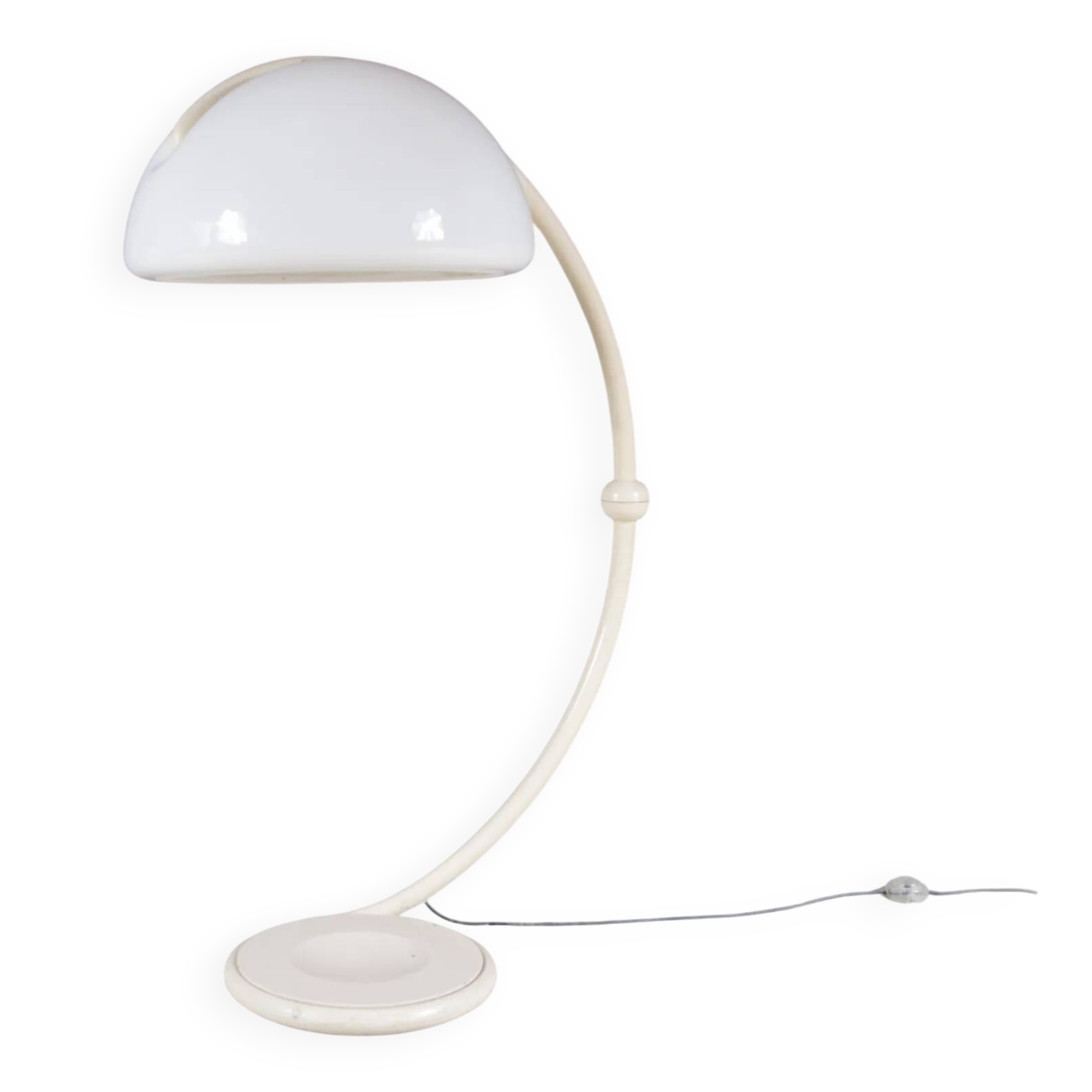 1960s “Serpente” floor lamp by Elio Martinelli for Martinelli, Italy