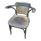 Curved wood office chair - Baumann