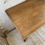 Oak table console