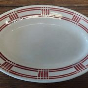Ravier in earthenware from Badonviller iron clay