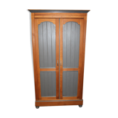 Armoire penderie grise en pin