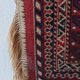 Tapis mural aux motifs orientaux.