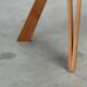 Table à manger sculpturale italienne