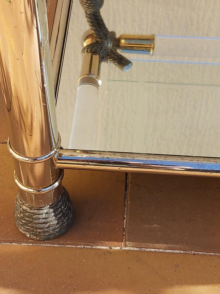 Hollywood Regency coffee table 1970