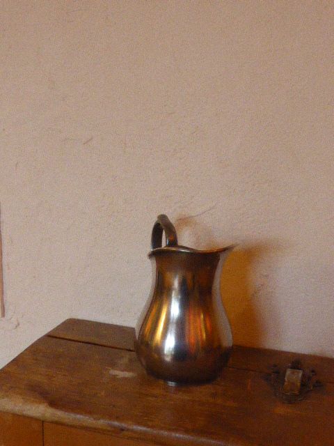 Coffee set in silver metal composed of 3 pitchers, Millan Freres, Paris