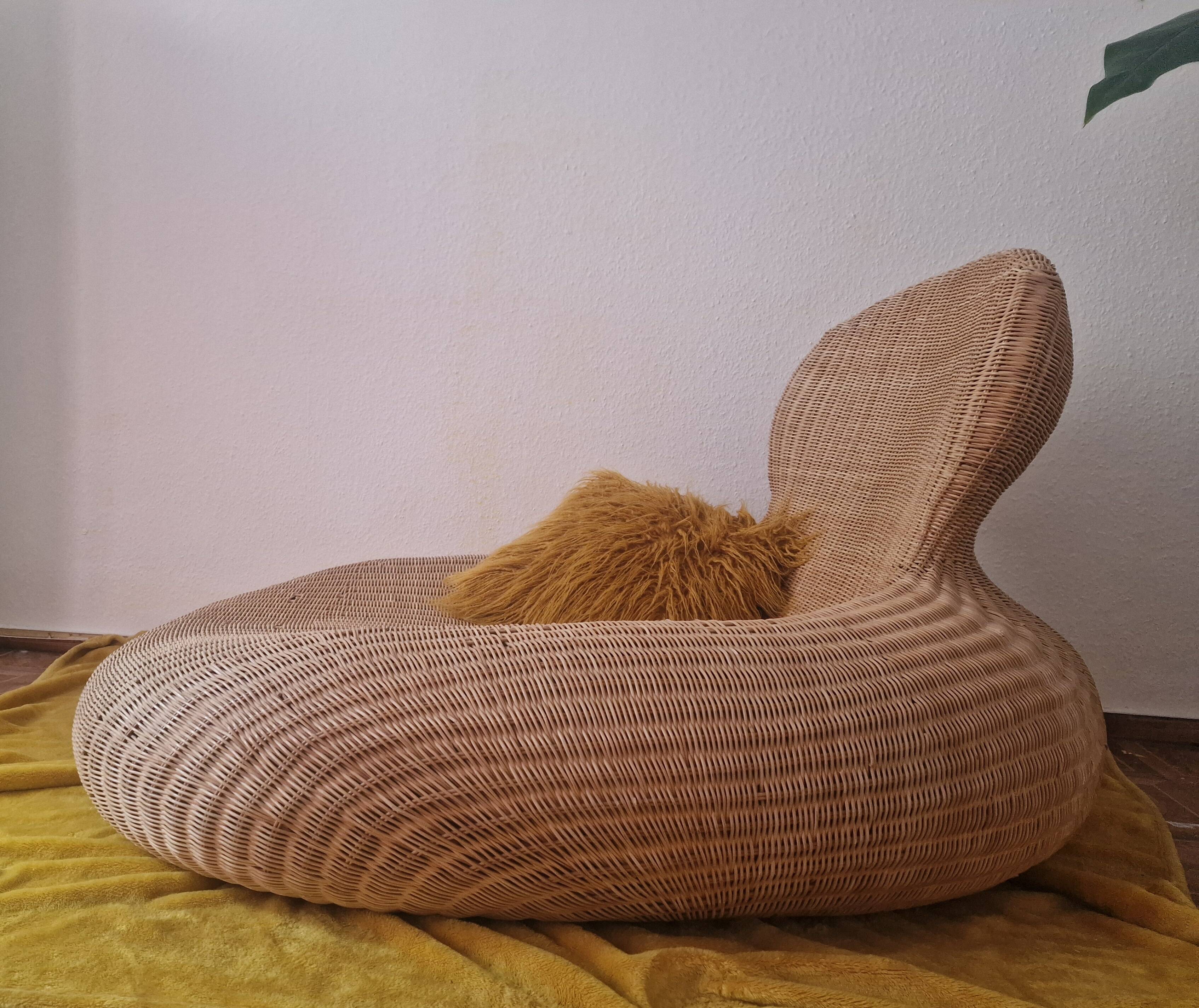 IKEA “Storvik” Rattan Lounge Chair – Carl Öjerstam, 2001 – Scandinavian Design