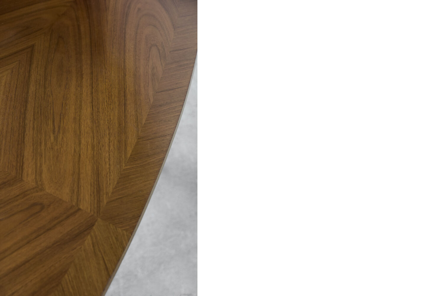 German walnut coffee table from Kondor Möbel, 1960