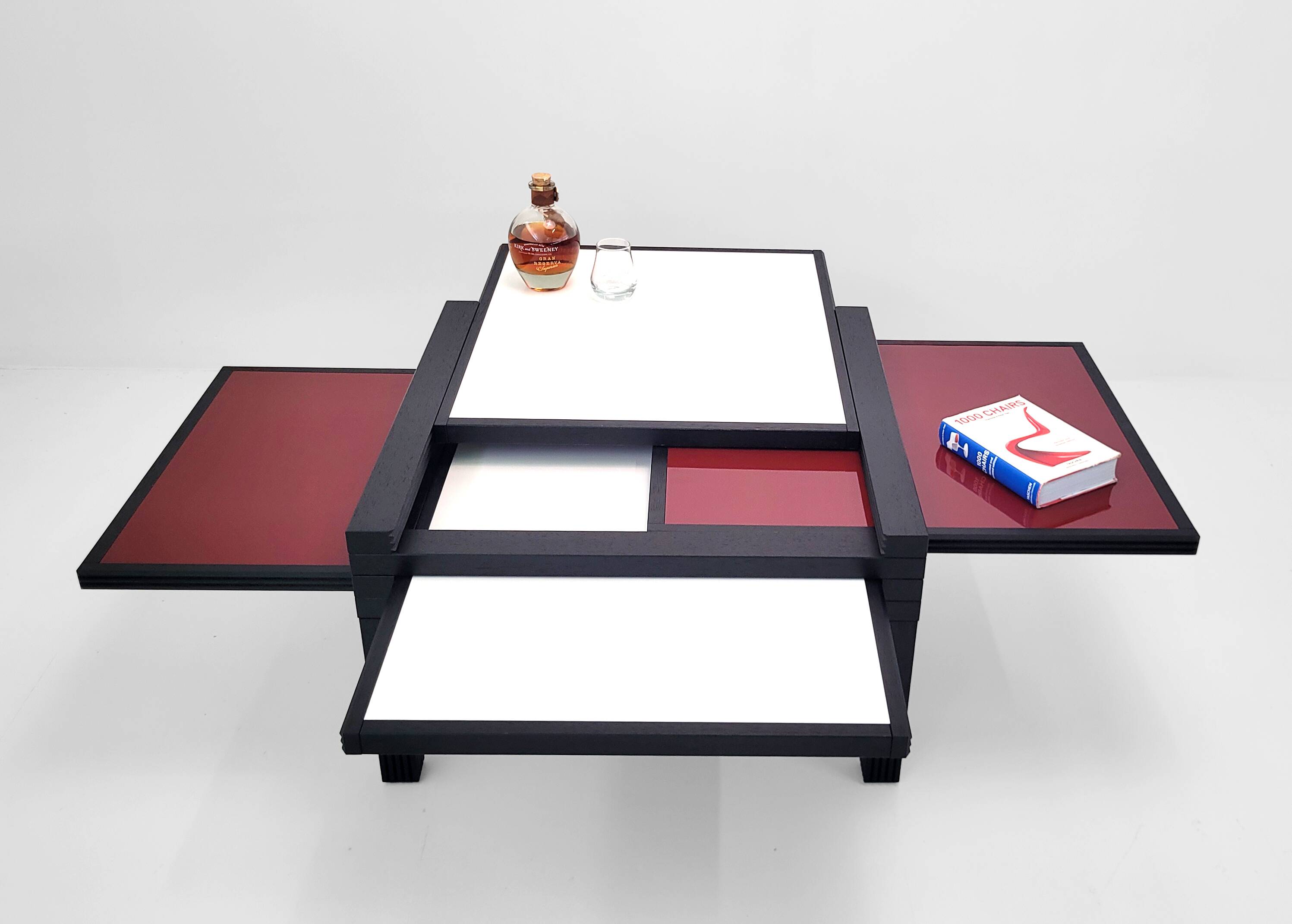 Table basse extensible modulable « Hexa » – Vuarnesson pour Bellato, France