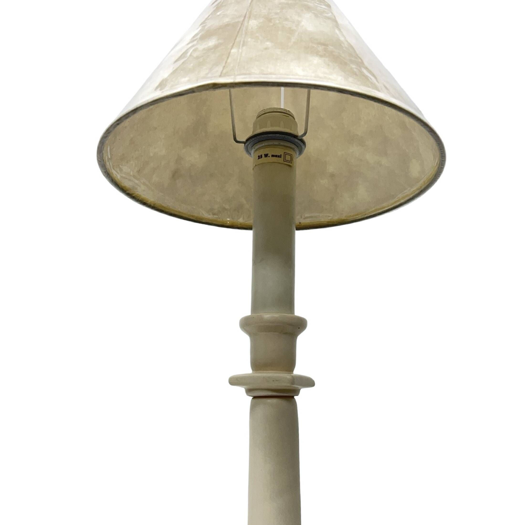Table lamp by Kostka France (Ref. T 200), ceramic, 1980s, retro vintage