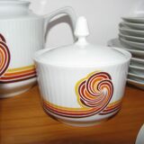 Coffee service from Bareuther Waldsassen Bavaria, 1970s