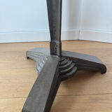 Rare Louis Vuitton cast iron bistro table with a bakelite top.