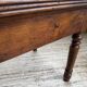 Table de ferme ou table de drapier noyer massif 1900