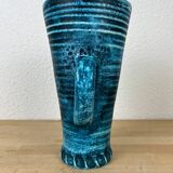 Accolay blue ceramic pitcher